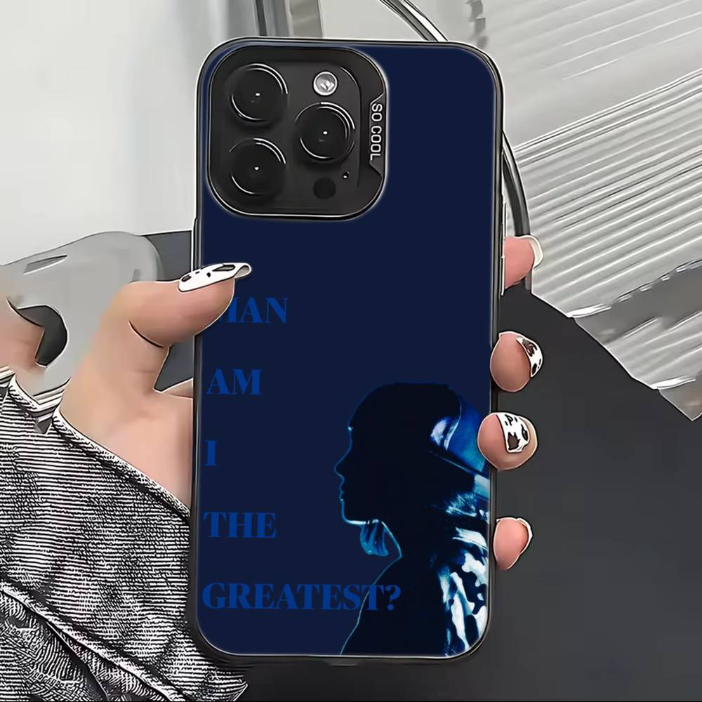 Musician Billie E-Eilish Phone Case For iPhone 17,16,15,14,13,12,11 Plus,Pro Max,XS,Colorful Silver Phone Case Funda Cover