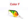 1PCS Random Color Classic Bionic Bait Freshwater Bass Bionic Bait 9.5 Cm Plastic Hard Bait