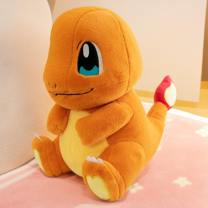 20-60Cm Kawaii Orange Charmander Pokémon Plush Toys Soft Dolls Cartoon Stuffed Anime Pillow Girls Boys Room Decor Birthday Gifts