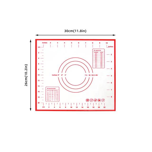 

Новый коврик для замешивания теста силиконовый коврик для выпечки пиццы торт тестомес кондитерская кухня кулинария гриль гаджеты для выпечки коврики для стола Pad S as picture
