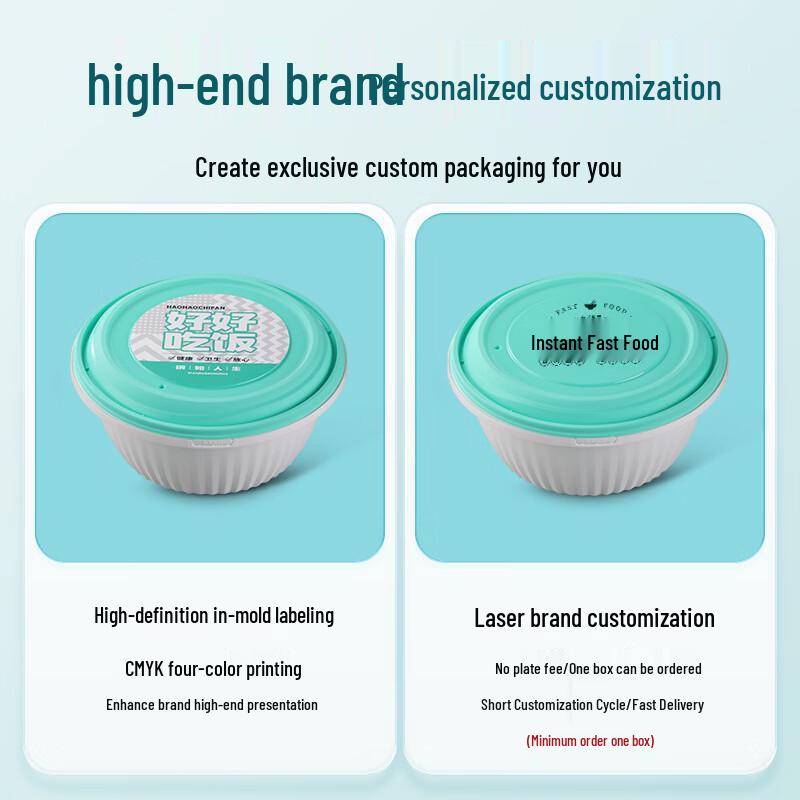 

Disposable Anti-Theft Takeout Meal Containers 450ml (240 pcs/box)