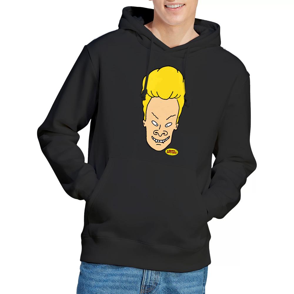 Beavis & Butthead Mens Headshot Hoodie