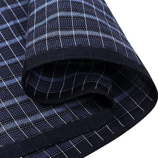 Handkerchief Mens 100 Cotton Businessman Gentlemans Fathers Day Gift Commuting Business Everyday Use Selectable Set 4 5 6 (Set 4)