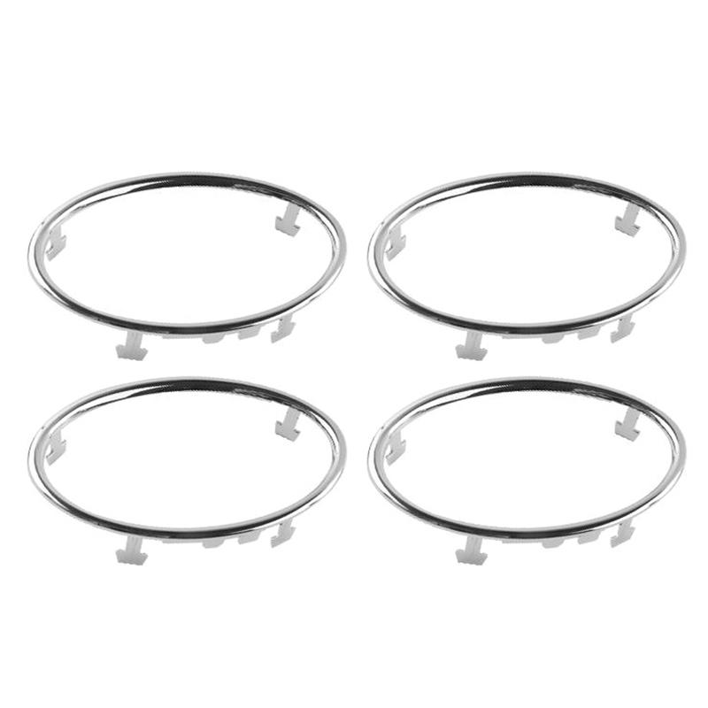 

4 шт. Отделка кондиционера автомобиля, Декоративное кольцо на воздуховод, Наклейка для Focus 2 Mk2 2009-2013, Автоаксессуары