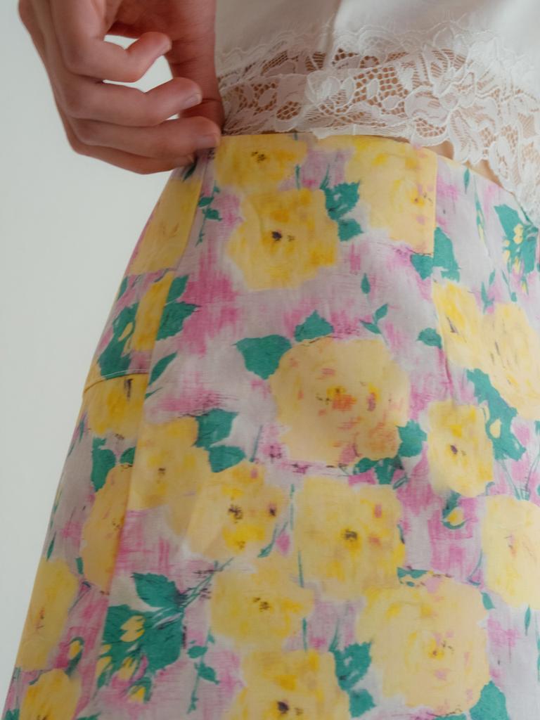MURMURE Lorave Flower Mini Skirt_Lorave Skirt