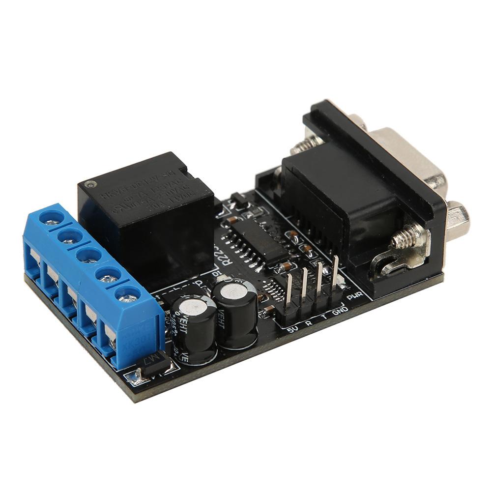 RS232 Delay Relay Module 1 Channel Serial Port UART Multifunctional DC12V R223B01