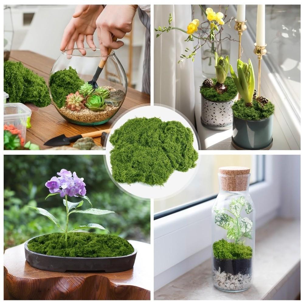 Realistische Textur Künstliche Moospflanzen DIY Basteln Simulation Grünes Moos Bonsai