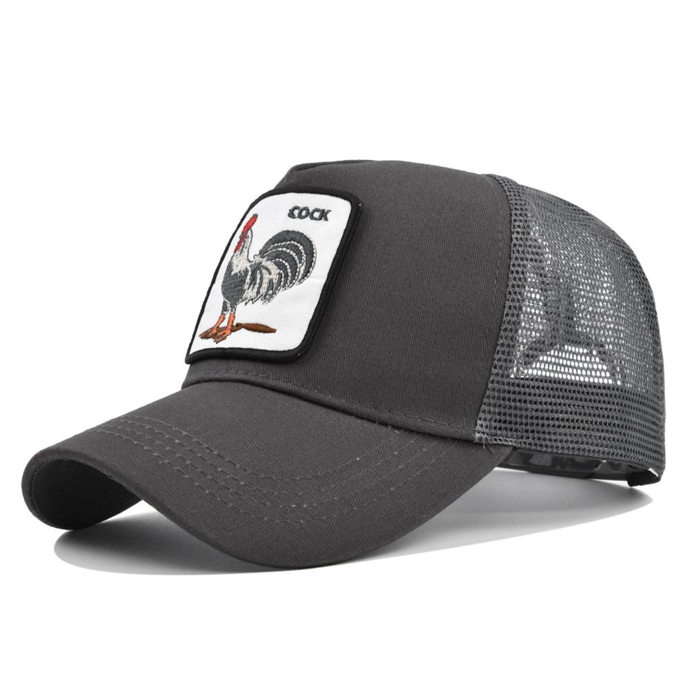 

Men S And Women S Anime Cartoon Hats, High-Quality Patched Baseball Hats, Men S Rooster Hats