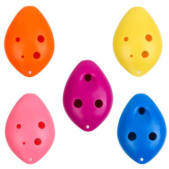 Professional 6 Holes Plastic Treble C Ocarina Flute Kids Musical Instrument
