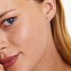 Marquise Lab Grown Diamond Push Back Stud Earrings, EF Color, VS Clarity