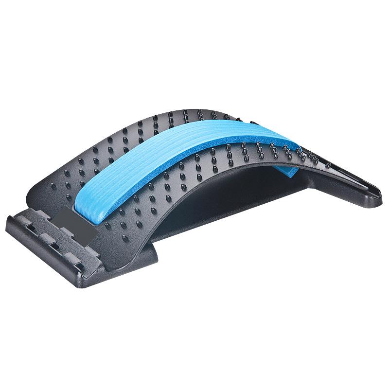 Back Massager Stretcher Equipment Massage Tools Lumbar Support Relaxation Spine Pain Relief Massageador Magic Stretch Fitness