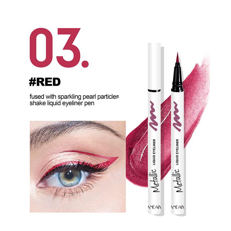 

Перламутровая быстросохнущая подводка для глаз Sleeper Silkworm Pen Водостойкая шелковистая ультратонкая жидкая подводка для глаз