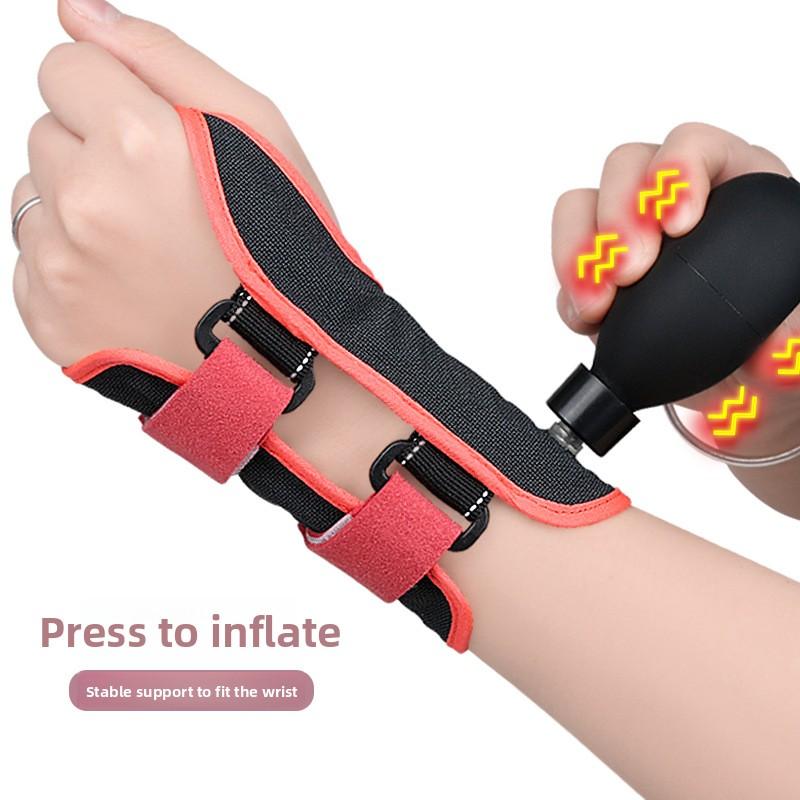 Latex Inflatable Wrist Guard Sports Fitness Fixed Protection Hand Bracer Wrist Bracer Splint Support Wrist Bracer