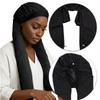 Silky Satin Satin Long Dreadlock Sleep Bonnet Long Tail Adjustable Drawstring Sleep Hair Cap Bathing Hat Lightweight Sleep Cap