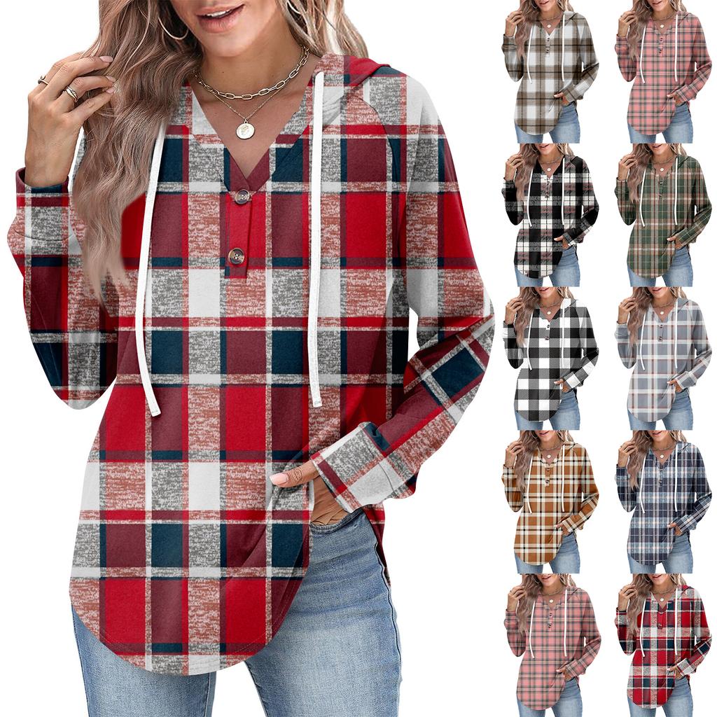 Women's Fashion Women's Lightweight Long Sleeve Pullover With Pockets Preppy Graphic Hoodie