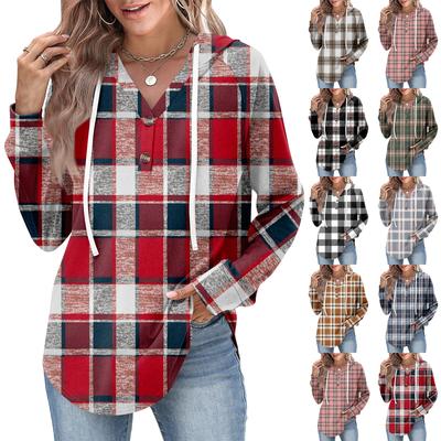 Women's Fashion Women's Lightweight Long Sleeve Pullover With Pockets Preppy Graphic Hoodie