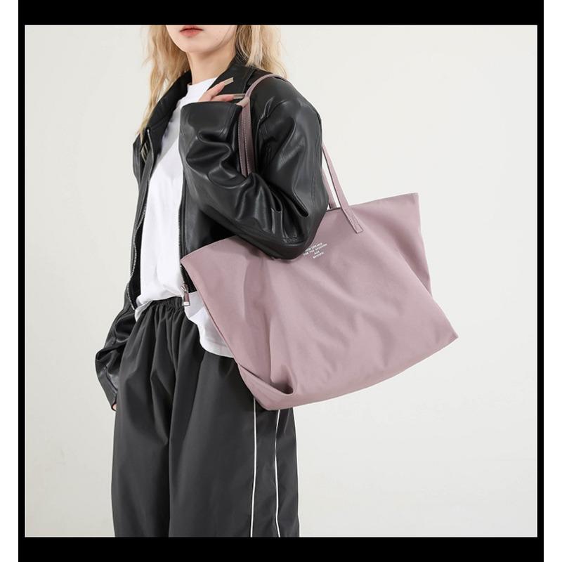 Ladies' Nylon Cloth Bag, Large Capacity Casual Shoulder Bag, Handbag