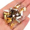 100pcs/lot Metal Pinch Clip Clasps Bails Pendant Claw Clasps For Necklace Earings Connectors Jewelry Making DIY Accessories