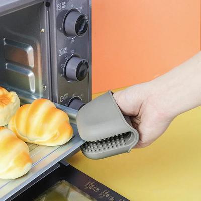 2 Stück Dicke Isolierte Handklammern Mit Rutschfestigkeit Und Hochtemperaturbeständigkeit Mikrowellenofen Silikonhandschuhe Küchenbackhandschuhe