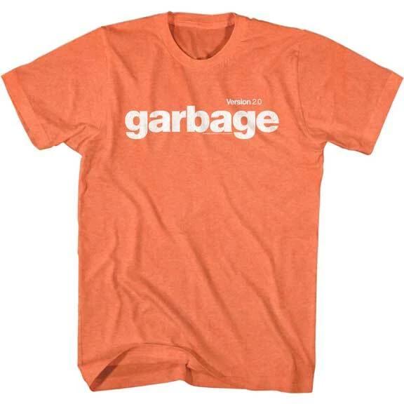 Garbage 2.0 Logo Men s T Shirt 90 s Grunge Rock Band Music Merch S
