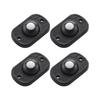 Multi Functional Furniture Casters Sliders Soundproof Set of 4 Quiet Gliding ABS Stainless Steel Home Office Accessories