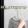Wall Mounted Space-Saving Drying Rack with 8 Holes for Indoor and Outdoor Use