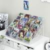 Card display rack tabletop card small cayakli pony large capacity stair storage multi-layer slot box