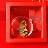 Shuibei Gold 999 Fine Gold Wealthy Gold Leaf Horse Mobile Phone Sticker - Princess Get Rich Gift for Friends