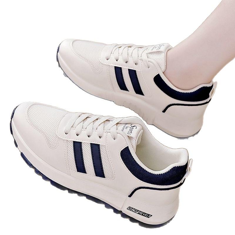 Spring Fashion Sports Shoes Women's Mesh Versatile Travel Shoes Outdoor Shoes Soft-soled Dad Shoes