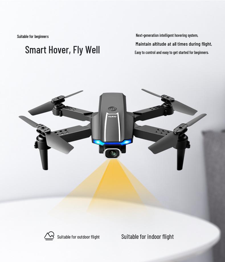 Mini S65 Dual Camera Indoor Drone with Stabilized Flight and Remote Control