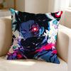 N-Natsuki S-Subaru R-Re ZERO Anime  Pillow Case Square Double-Sided Sofa Cushion Cover Bedroom Bedside Pillow
