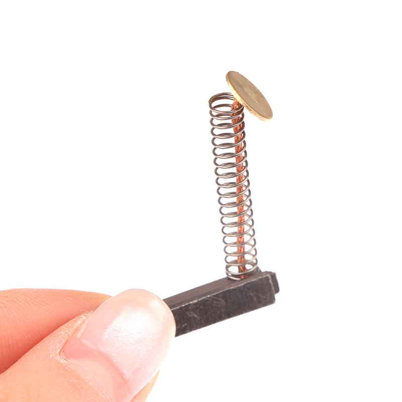 2PCS High Quality 4.5*5*22.6 Motor Copper Carbon Brush Motor Collector Ring Graphite DIY Accessories
