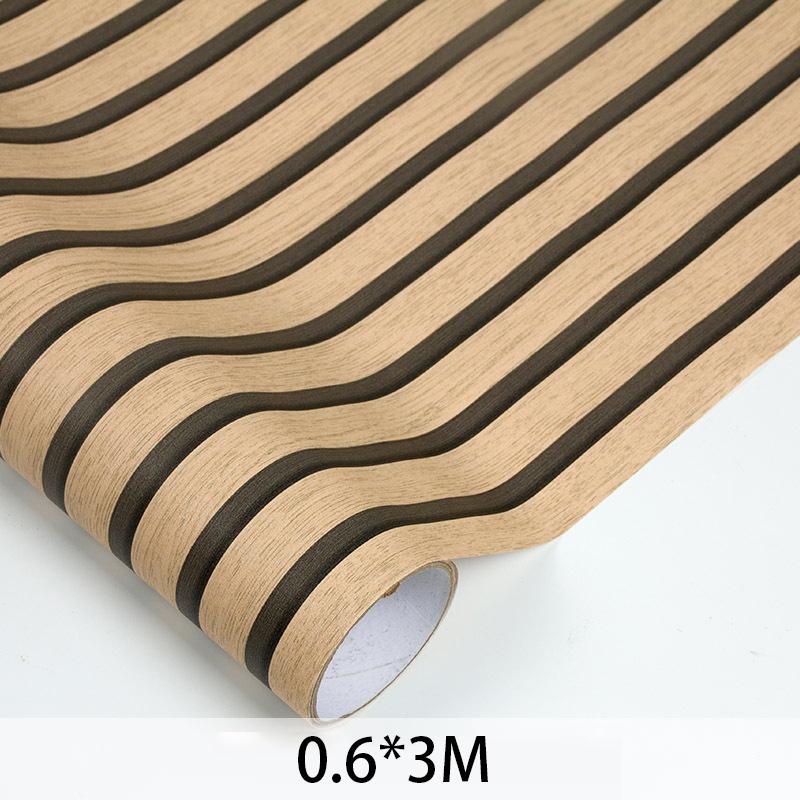 3M PVC samolepicí voděodolné tapety Dřevo Nálepky na zeď Renovace nábytku Film Restaurace Ložnice Domácí dekorace