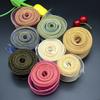 4cm X 10Yards/Roll Wrapping Ribbon Bouquet Packaging Sewing Accessories Party Colorful Gradient Hair Accessory Making Multi-Color