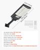 4 Pack 500W Solar Street Lights Outdoor, 50000LM, Commercial Parking Lot Lights Dusk To Dawn, LED Flood Security Lamp with Motion Sensor, IP65