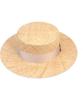 Yunibeosyeolkemiseuteuli Ivory Line Bau Flat Fedora Panama Hat