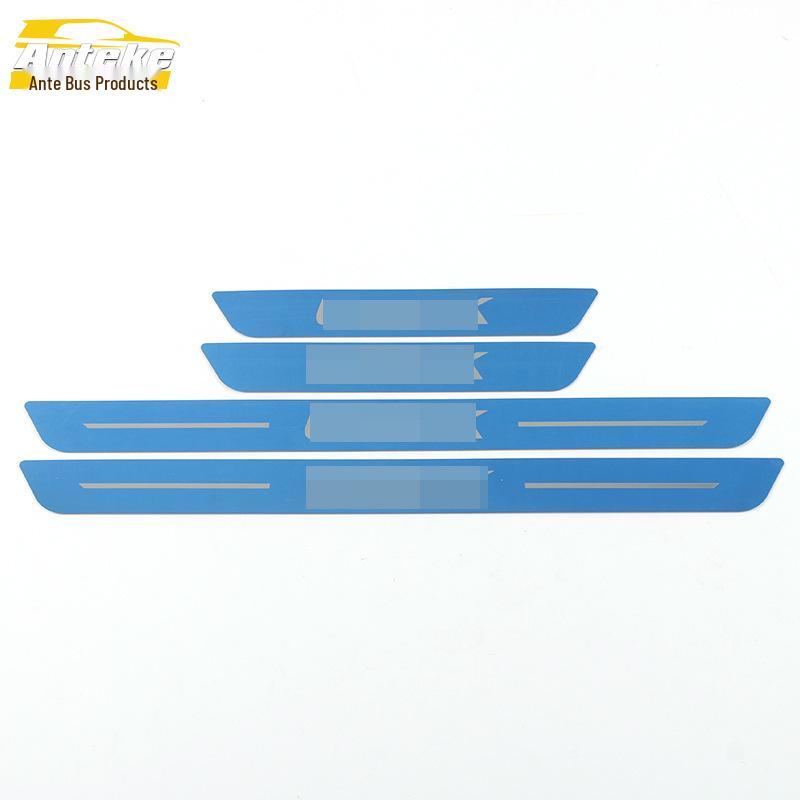 21 UNI-K Stainless Steel Sill Strips: Anti-Scratch Bumper Welcome Pedals