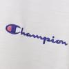 Champion Long Sleeve Round Script Short Sleeve School Kids' T-Shirt, Neck, Quick-Drying, Logo, T-Shirt, Girls, White, CK-ZS406