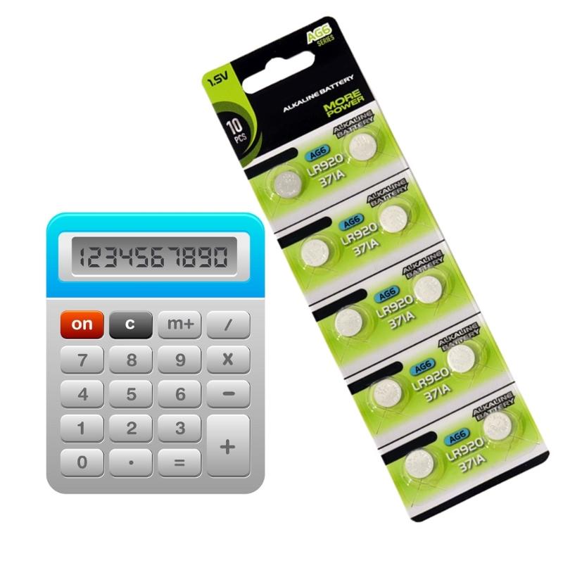 Pack Of 10pcs/20pcs AG6/LR69 Button Cell Batteries 1.55V Alkaline Coin Cell Battery For Watches And Remotes Toy