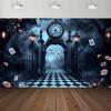 2D Alice In Wonderland Backdrop, Themed Party Photo Background