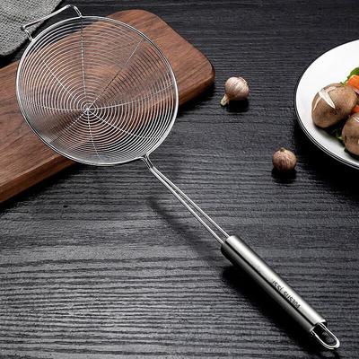 OEING 304 Stainless Steel Noodle Strainer Skimmer
