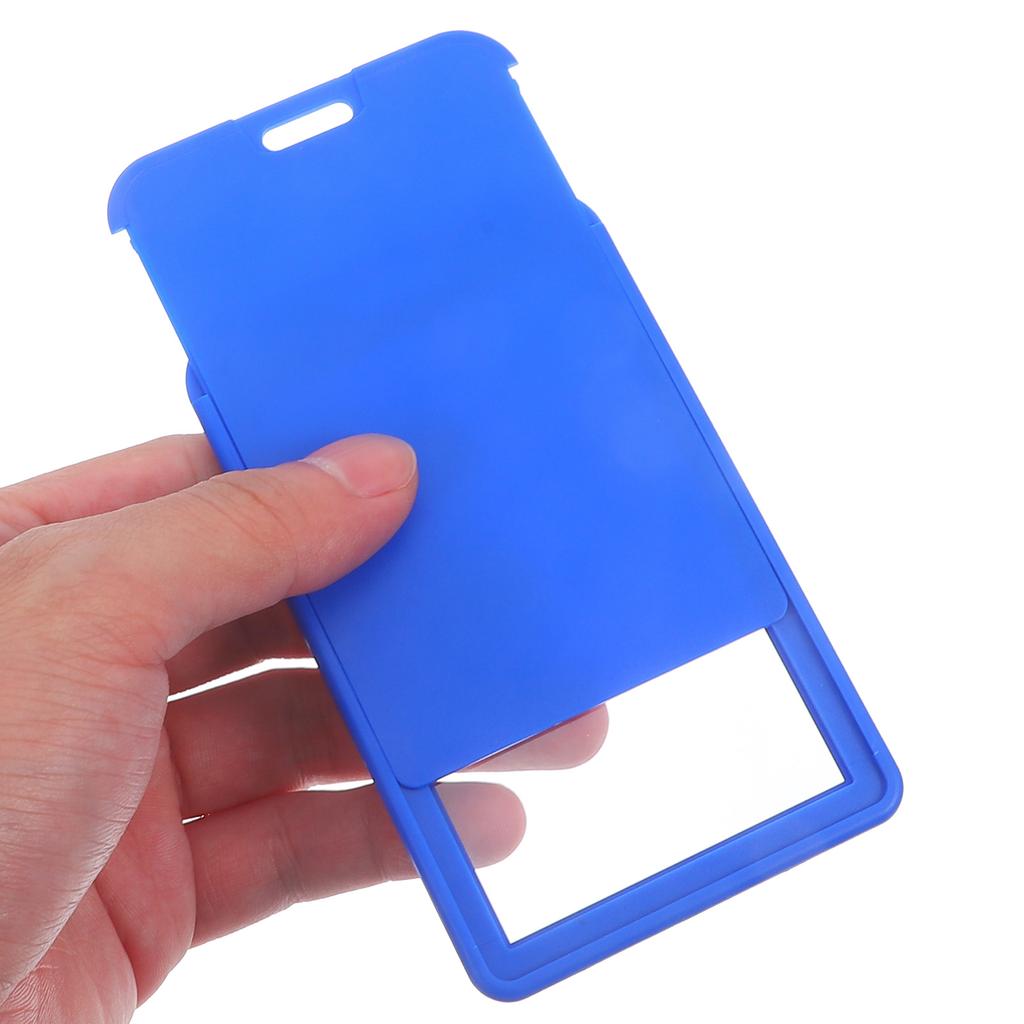 1 set Clear Badge Sleeve With Lanyard For Work Cards Id Card Holder Reusable Transparent Cover For Staff Nurses Students Doctors