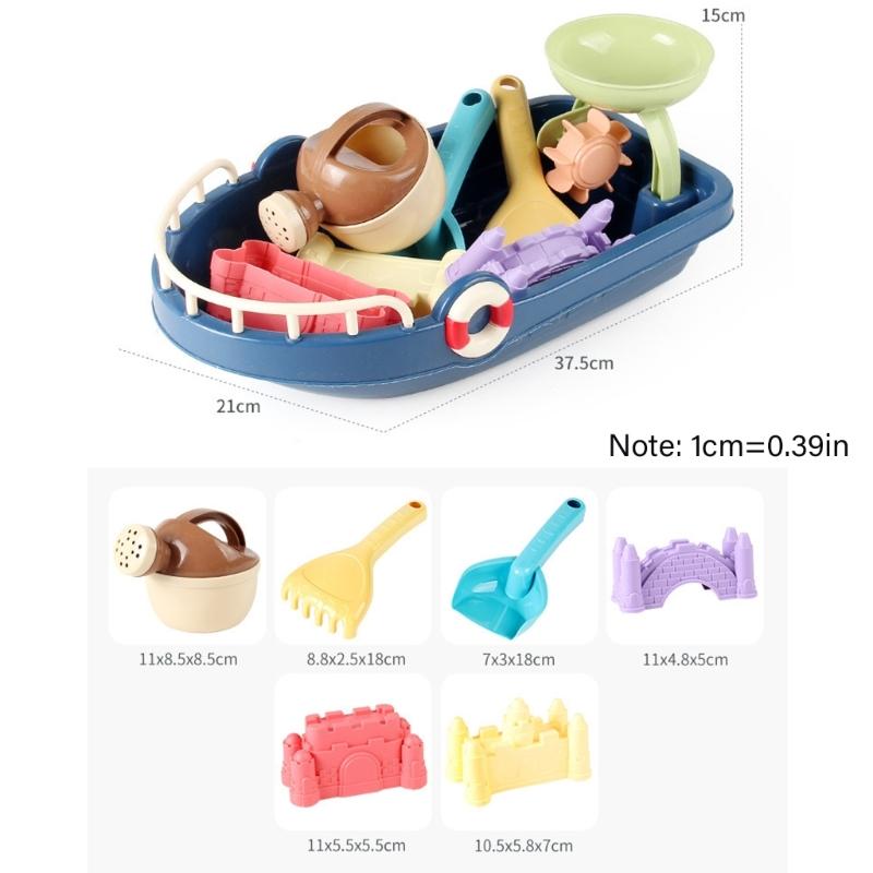Colorful Sand Bucket Spade Baby Birthday Gifts Baby Sand Toy Shovel for Beach Kids Sand Games Tool Kids Beach