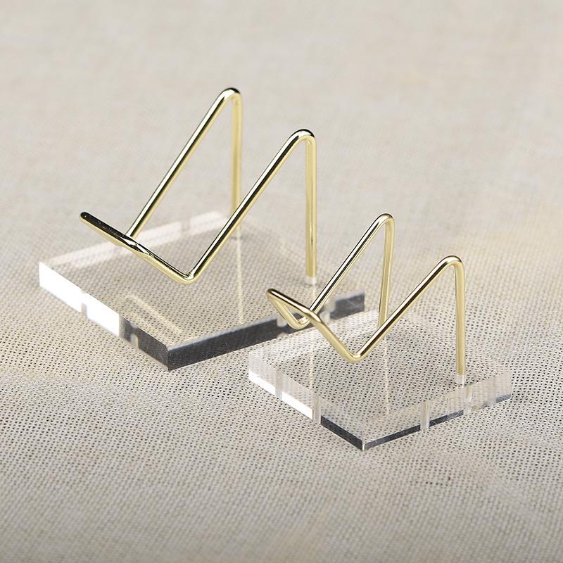 Crystal Cluster Display with Acrylic & Wood Base for Home or Office Decoration
