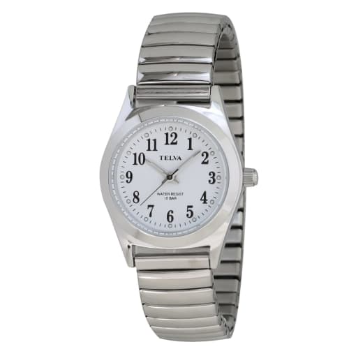 Klefer Women's Analog Waterproof Watch with Metal Band, Silver (TE-AL011-WTS)