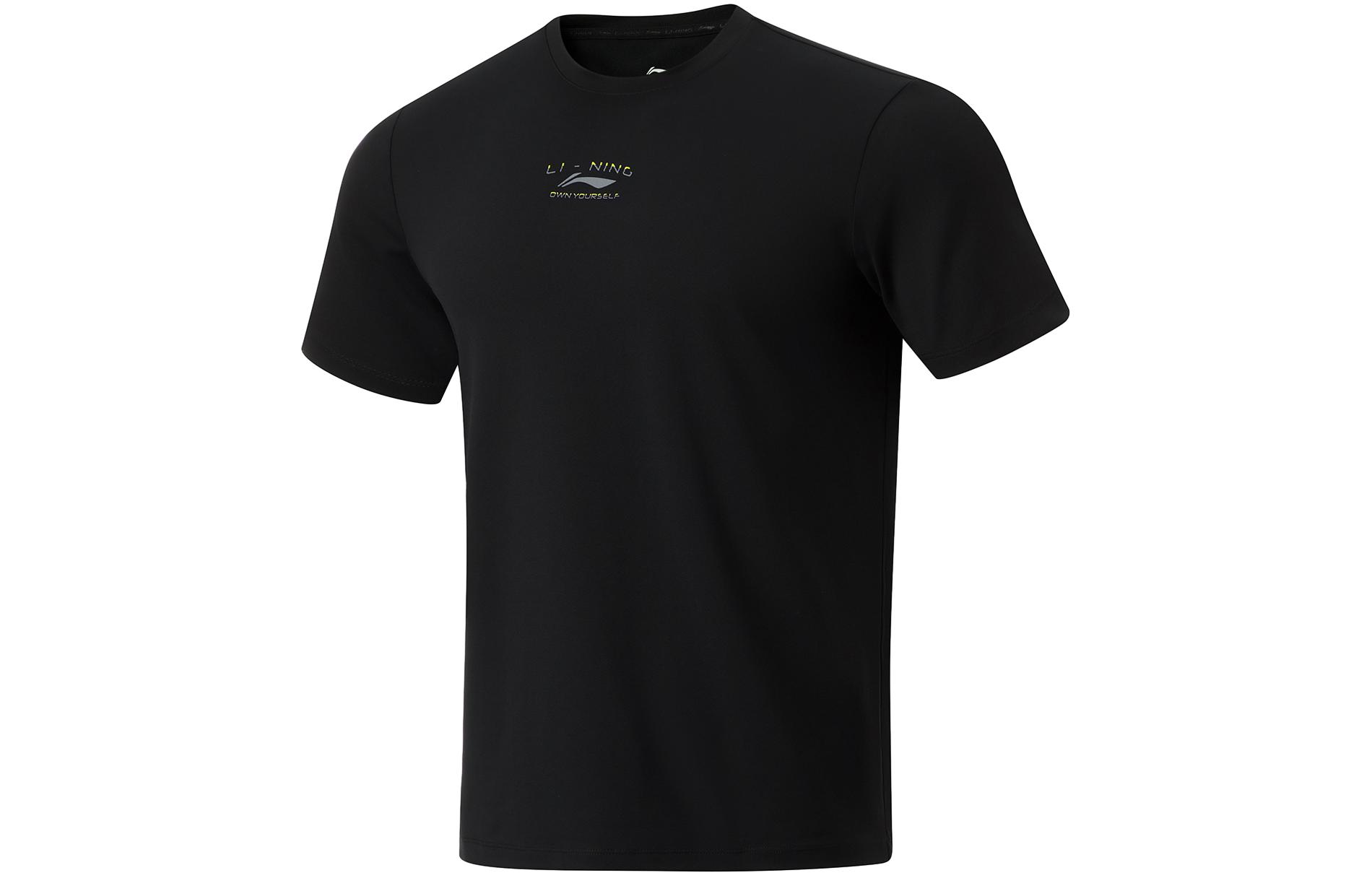 Мужская футболка Li Ning Fitness Series Черная ATSU475-6 3XL