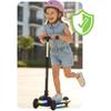 Ricokids Glowi Three-Wheeled Led Balance Scooter For Children - Black