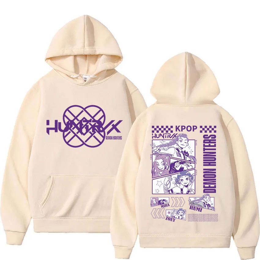 K-pop Devil May Cry movie graphic printed hoodies, men's and women's pullovers, street Harajuku tops and clothing