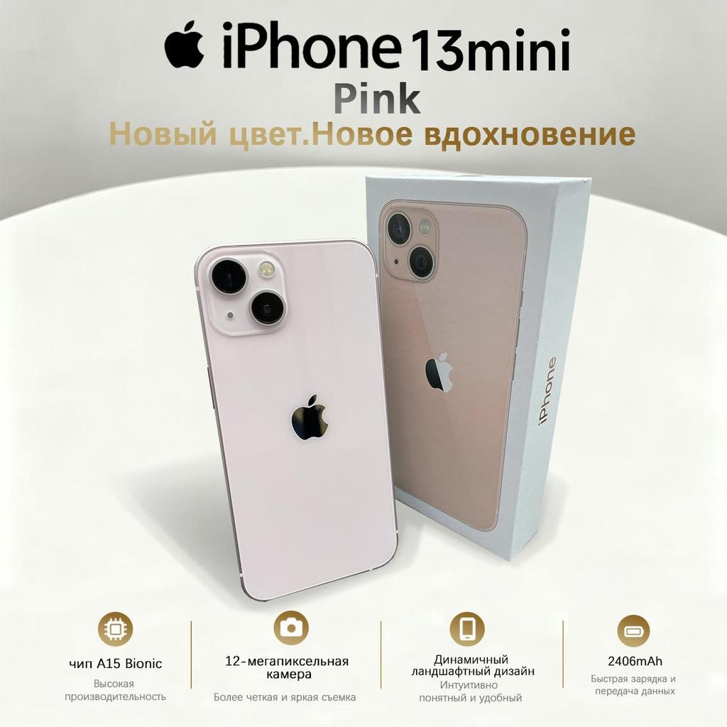 Refurbished Apple iPhone 13 Mini Smartphone with Nano-SIM+eSIM