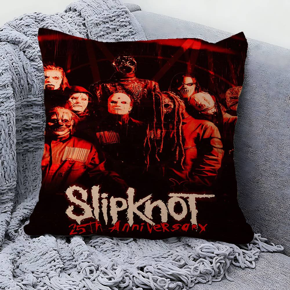 Rock S-Slipknot Кленовый Дизайн Наволочка Счастливый Осенний Урожай Декор Праздничный Декорати Наволочка 30cmx30cm